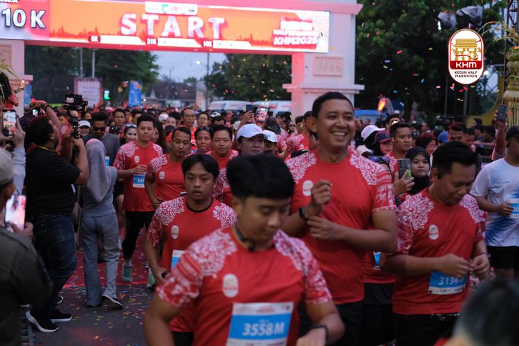 Race photo from Kediri Half Marathon 2025
