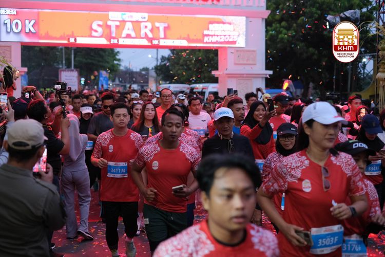 Race photo from Kediri Half Marathon 2025