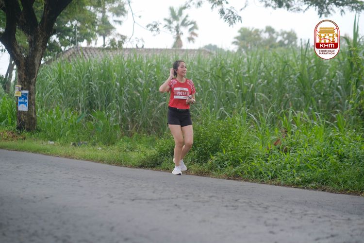 Race photo from Kediri Half Marathon 2025