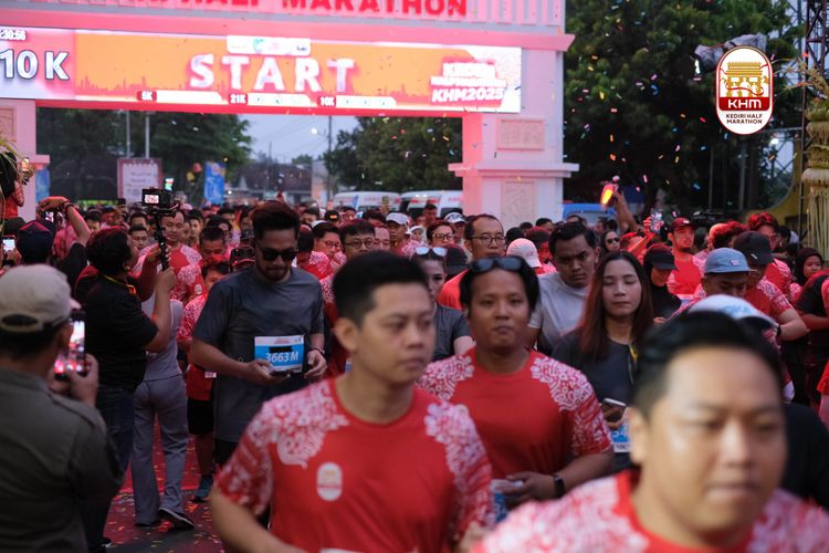 Race photo from Kediri Half Marathon 2025