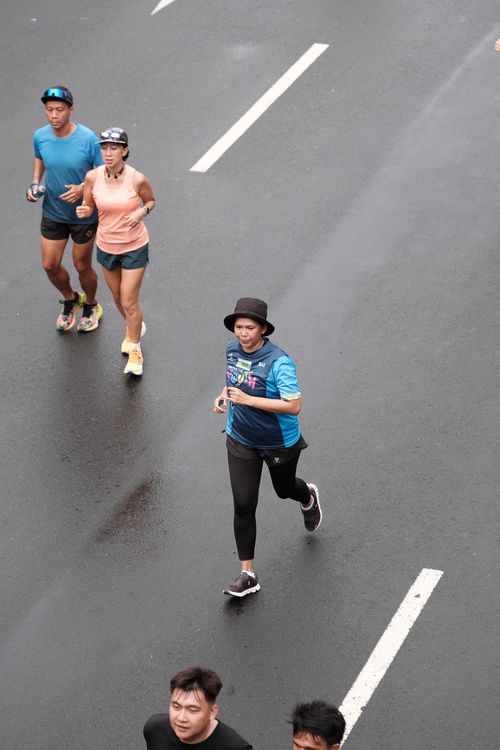 Race photo from Road to BAF Lions Run 2024