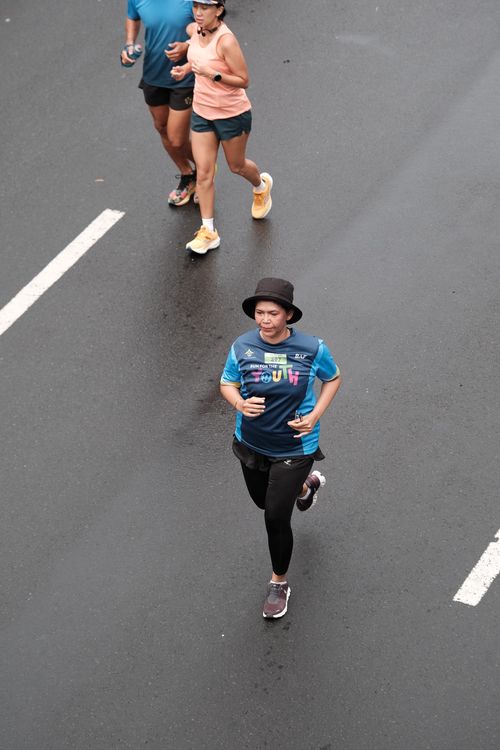 Race photo from Road to BAF Lions Run 2024