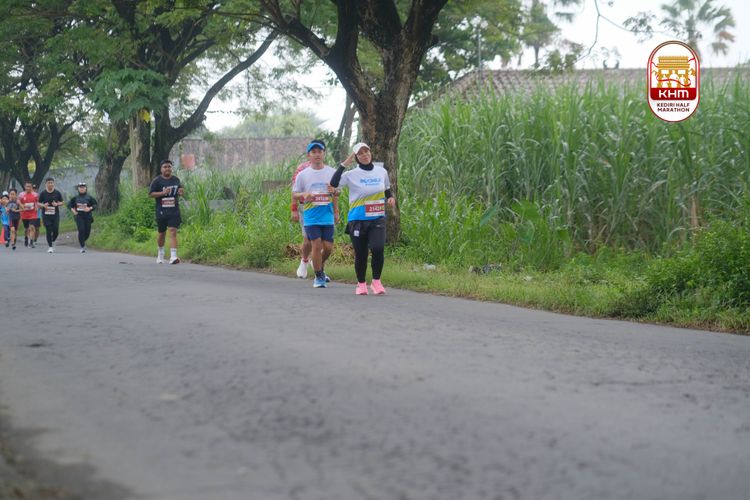 Race photo from Kediri Half Marathon 2025
