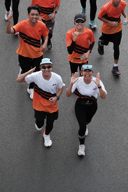 Race photo from Smartfren Run 2024 Vibes