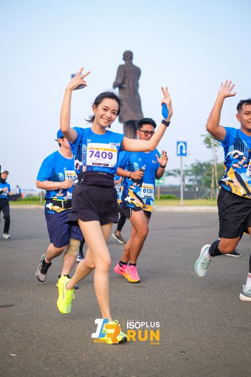 Race photo from ISOPlus Run 2024 Jakarta