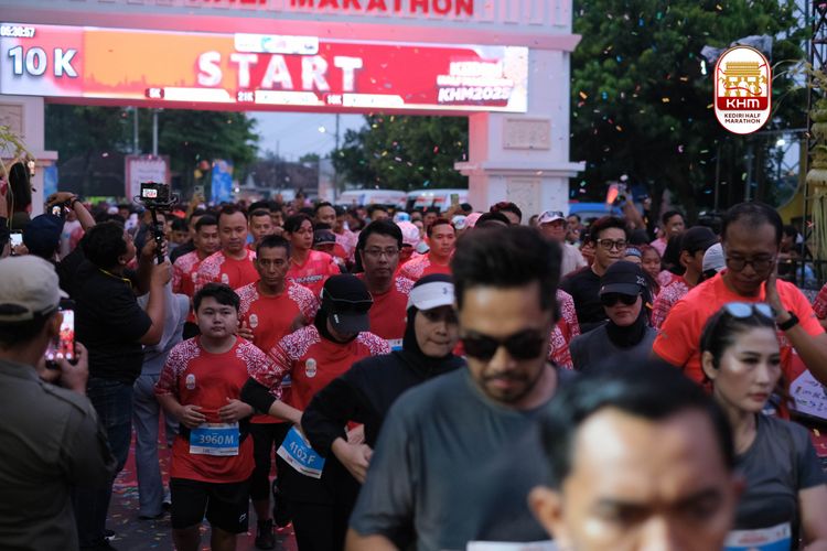 Race photo from Kediri Half Marathon 2025