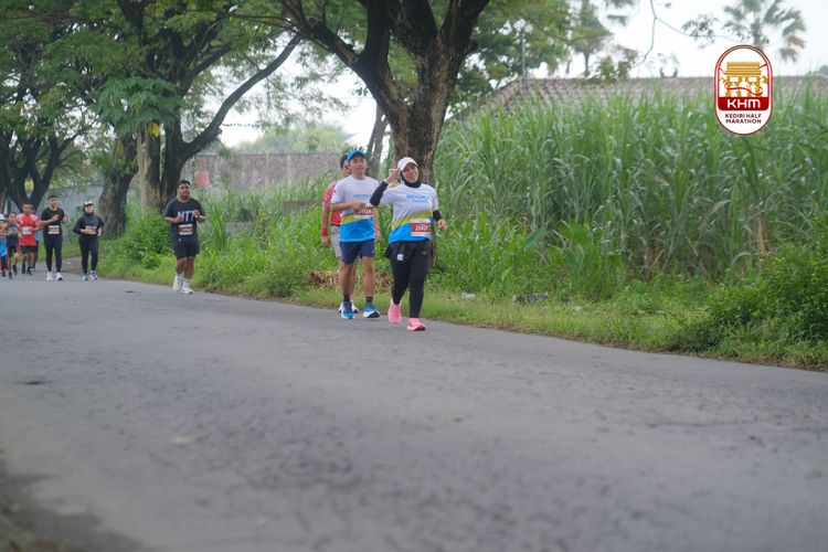 Race photo from Kediri Half Marathon 2025