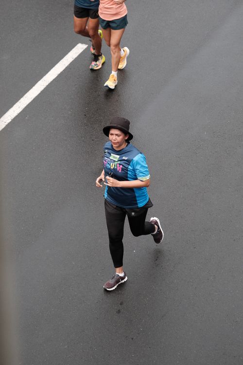 Race photo from Road to BAF Lions Run 2024