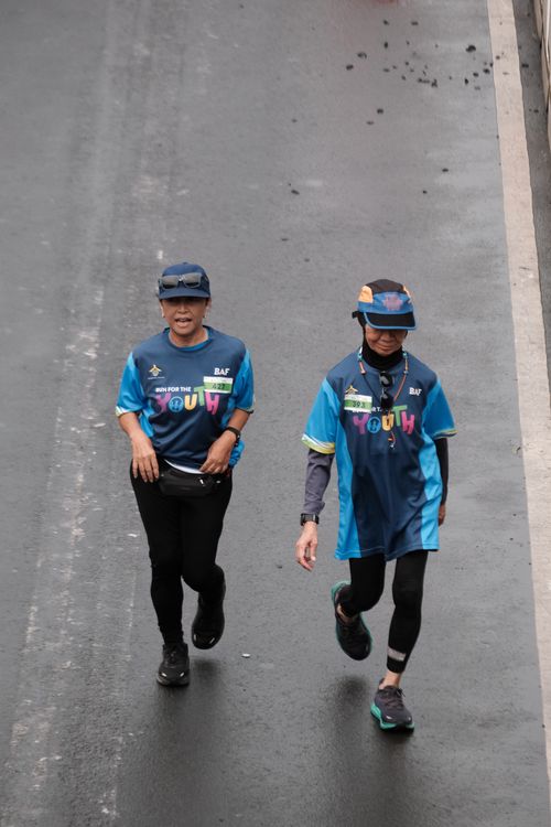 Race photo from Road to BAF Lions Run 2024