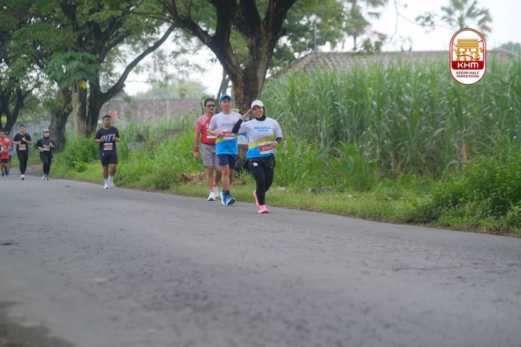 Race photo from Kediri Half Marathon 2025