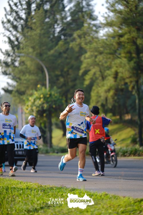 Race photo from Taman Budaya x BOGORUN 2025