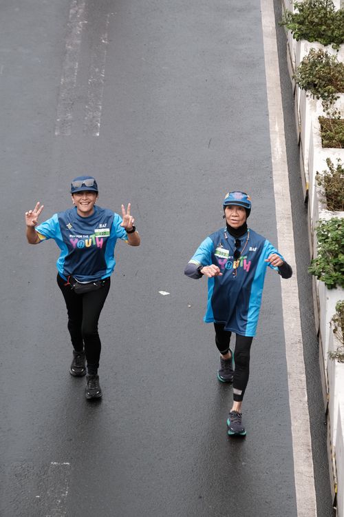 Race photo from Road to BAF Lions Run 2024