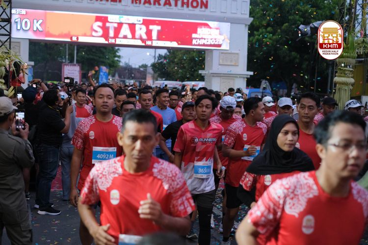 Race photo from Kediri Half Marathon 2025