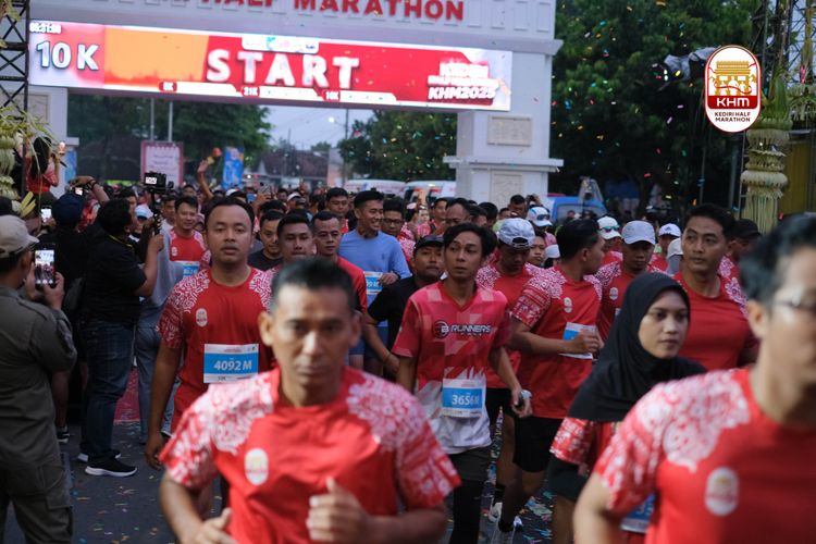 Race photo from Kediri Half Marathon 2025