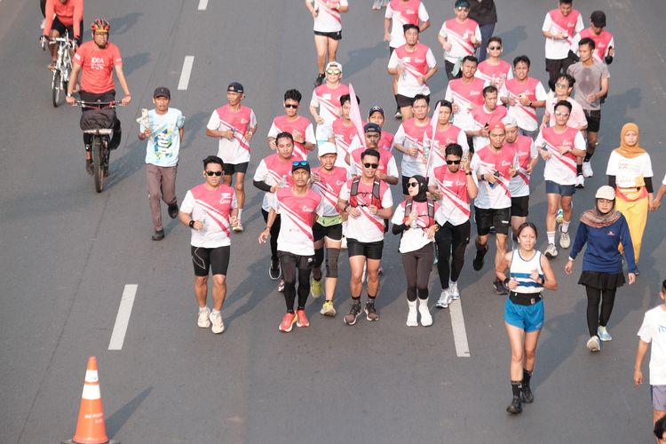 Race photo from Smartfren Run 2024 Vibes