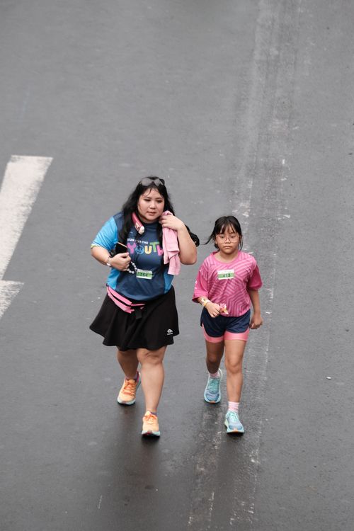 Race photo from Road to BAF Lions Run 2024
