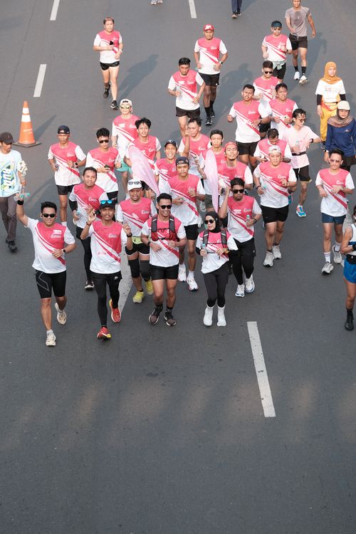Race photo from Smartfren Run 2024 Vibes