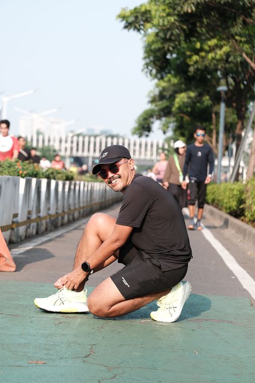 Race photo from Lari Bareng Yuk!