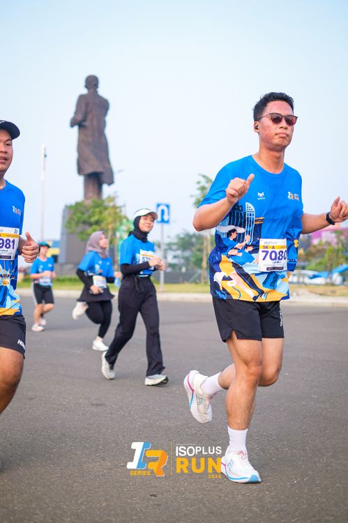 Race photo from ISOPlus Run 2024 Jakarta