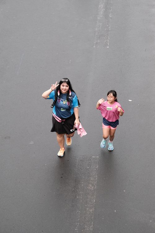 Race photo from Road to BAF Lions Run 2024