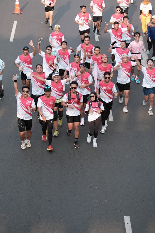 Race photo from Smartfren Run 2024 Vibes