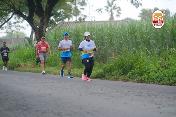 Race photo from Kediri Half Marathon 2025