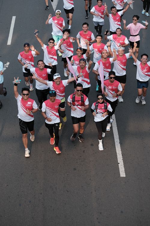 Race photo from Smartfren Run 2024 Vibes