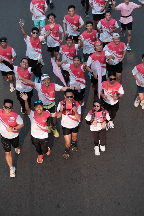 Race photo from Smartfren Run 2024 Vibes