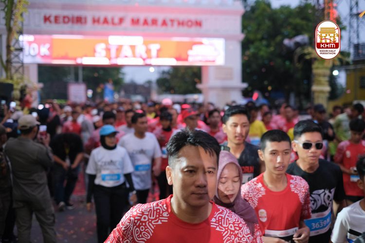 Race photo from Kediri Half Marathon 2025