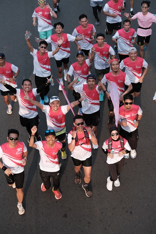 Race photo from Smartfren Run 2024 Vibes