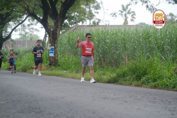 Race photo from Kediri Half Marathon 2025