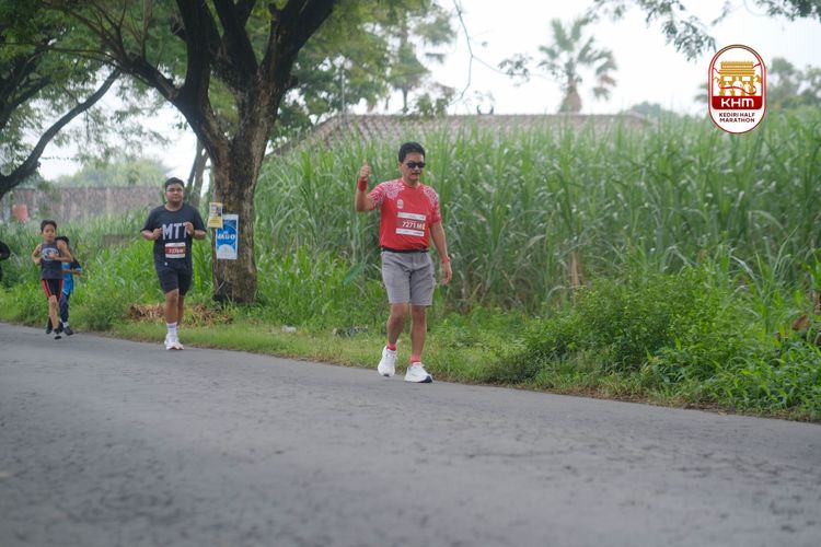 Race photo from Kediri Half Marathon 2025