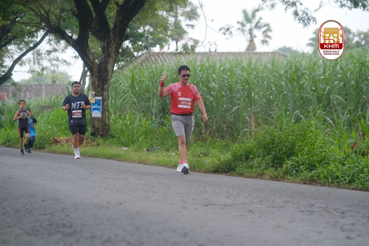 Race photo from Kediri Half Marathon 2025