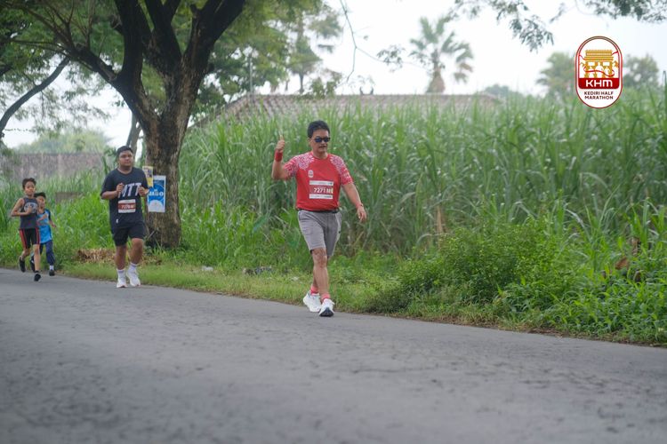 Race photo from Kediri Half Marathon 2025