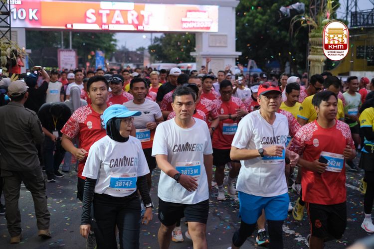 Race photo from Kediri Half Marathon 2025