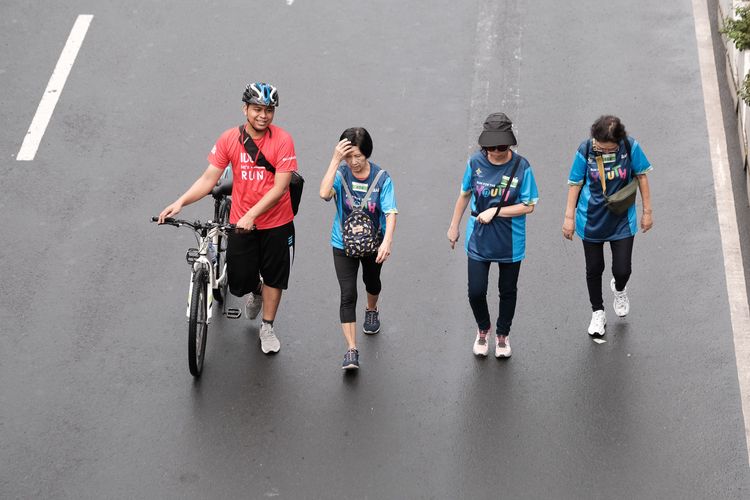 Race photo from Road to BAF Lions Run 2024