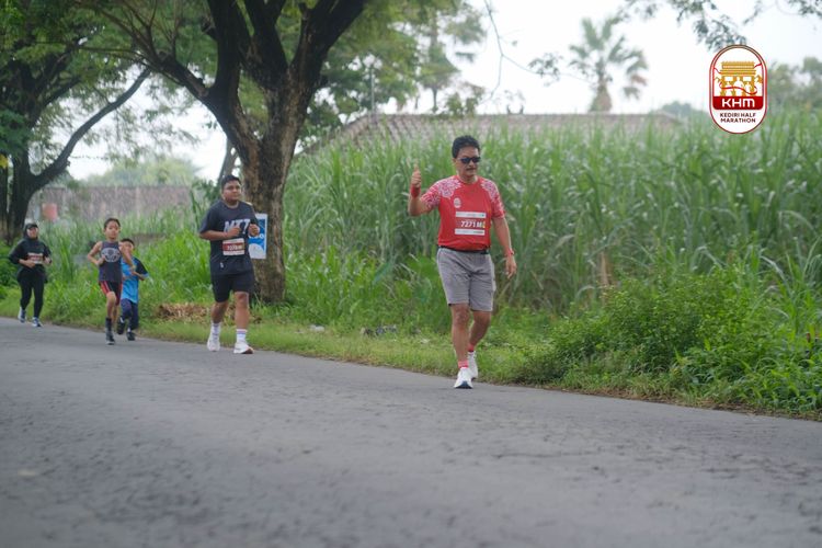 Race photo from Kediri Half Marathon 2025