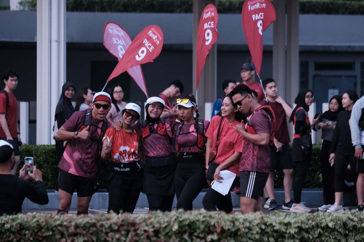 Race photo from Assurance Fun Run 2024
