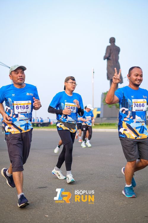Race photo from ISOPlus Run 2024 Jakarta