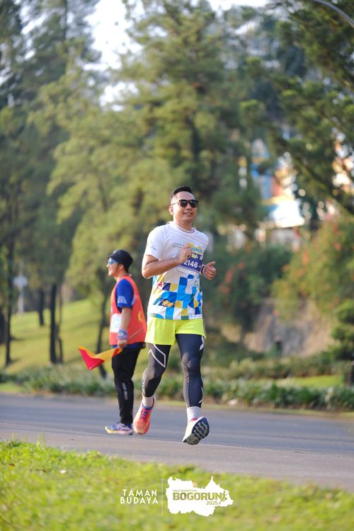 Race photo from Taman Budaya x BOGORUN 2025