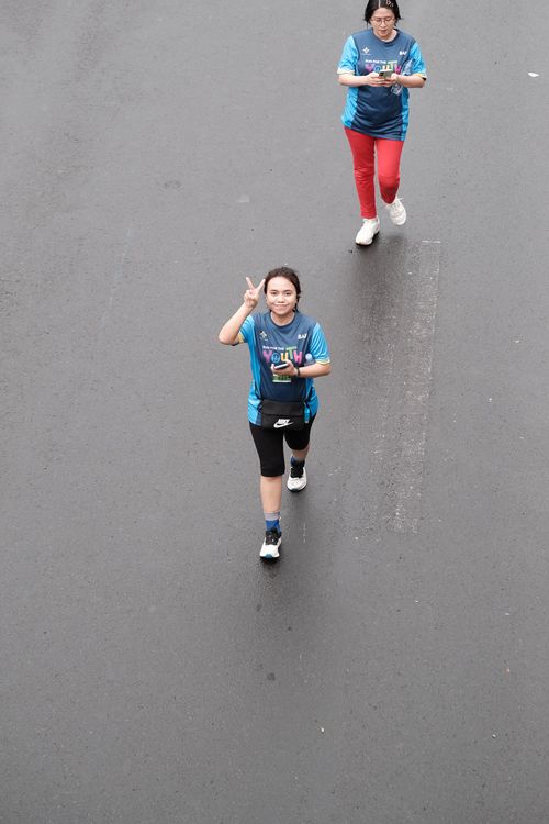 Race photo from Road to BAF Lions Run 2024