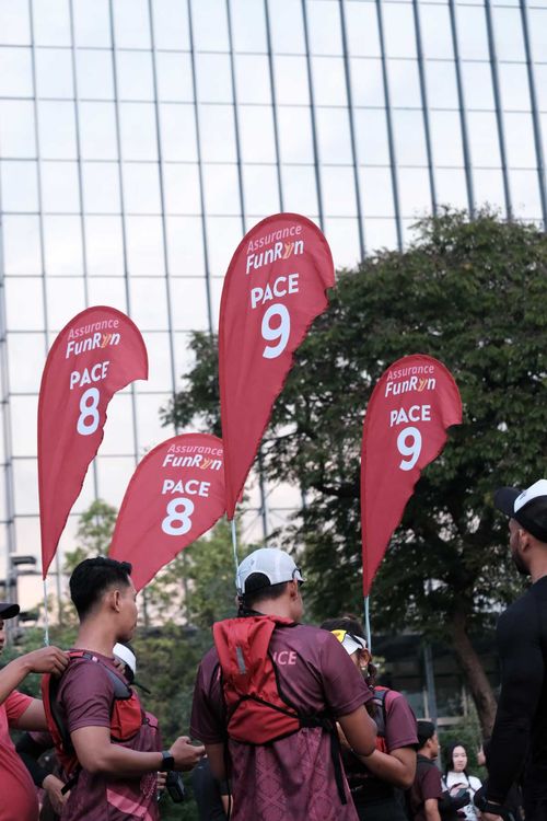Race photo from Assurance Fun Run 2024