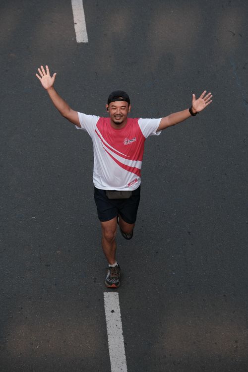 Race photo from Smartfren Run 2024 Vibes