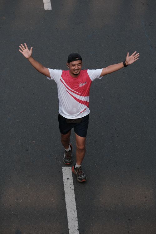 Race photo from Smartfren Run 2024 Vibes