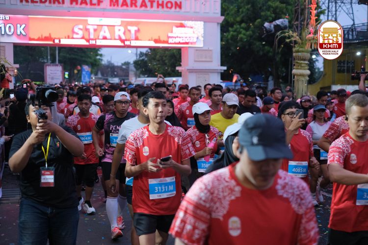 Race photo from Kediri Half Marathon 2025