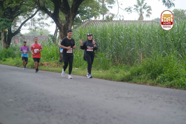 Race photo from Kediri Half Marathon 2025