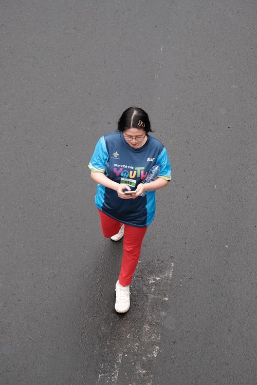 Race photo from Road to BAF Lions Run 2024