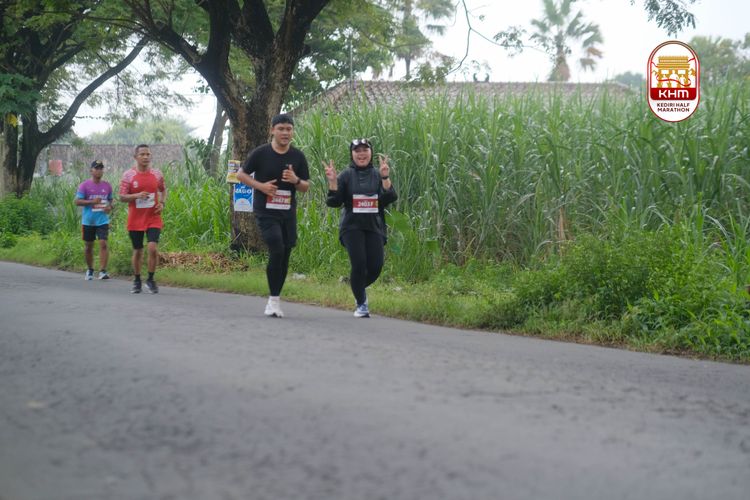 Race photo from Kediri Half Marathon 2025
