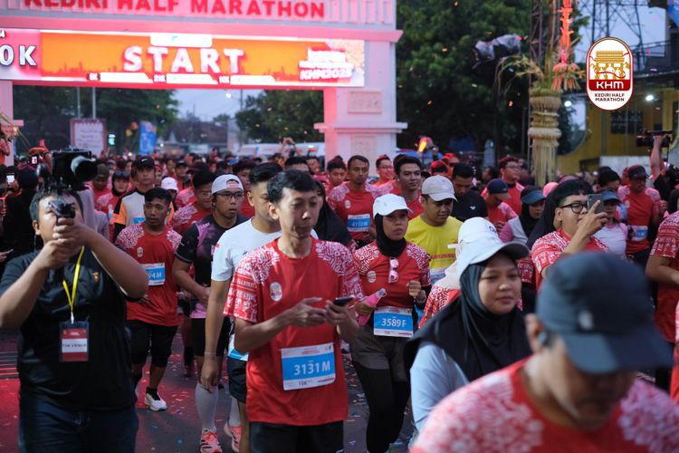 Race photo from Kediri Half Marathon 2025