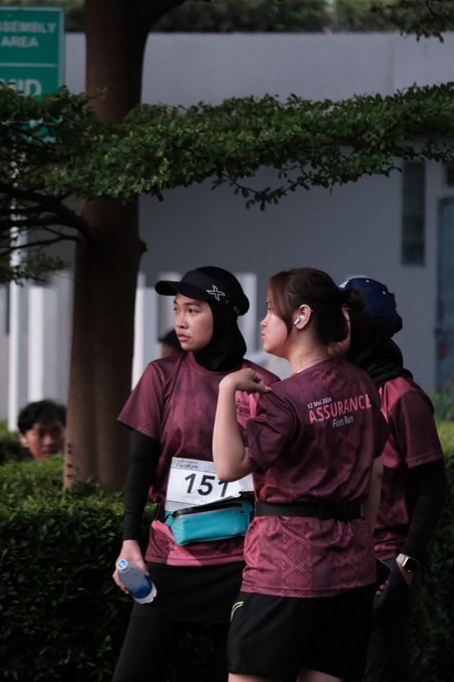 Race photo from Assurance Fun Run 2024